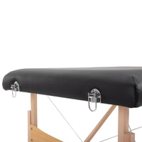 Velora™ – Table de massage professionnelle pliante (noir)
